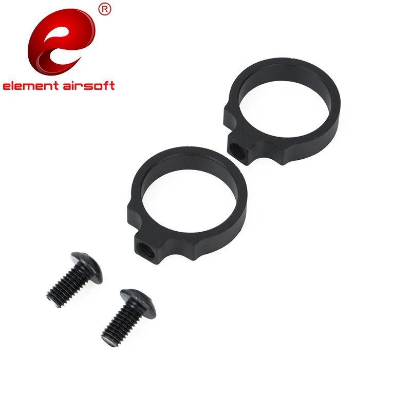 Anillos tácticos de montaje de luz para linterna en línea, accesorios de anillo láser rojo, Airsoft, Scout Picatinny LaRue, EX312, 0.830" - imagen 4