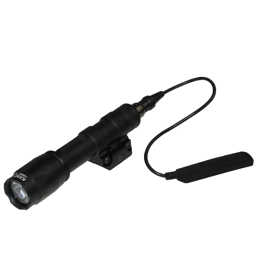 Luz LED para arma Airsoft SF M600C, foco de caza, salida constante y momentánea con interruptor trasero - imagen 5