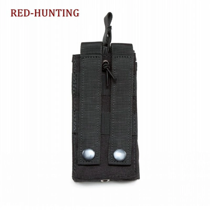 Soporte de cartucho táctico de nailon M4, bolsa de cargador individual/doble/Triple para Airsoft, chaleco de Paintball, accesorios, bolsa Molle - imagen 4