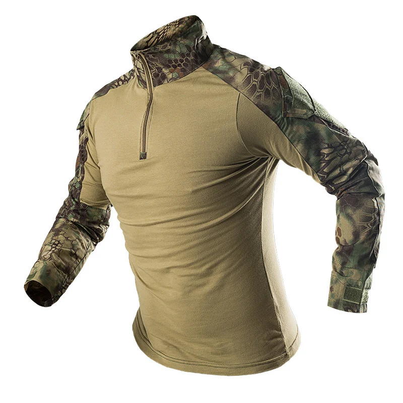 Mege-Camisa Militar de camuflaje para hombres y mujeres, Camisa de combate táctico del ejército, Softair, disfraz de las fuerzas especiales, USMC - imagen 3