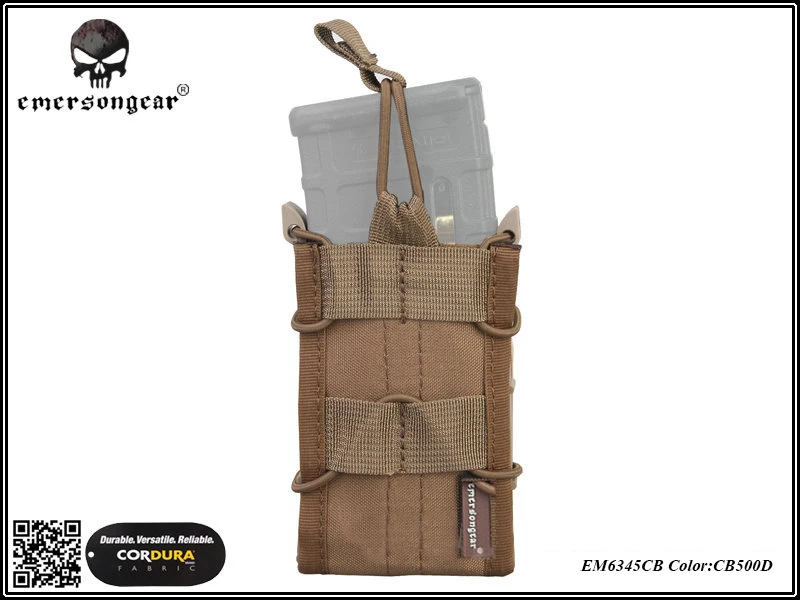 Emersongear bolsa para revistas de una sola unidad utilidad Molle accesorios verticales em6345 - imagen 2