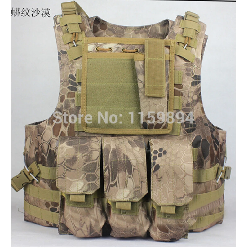 ¡Envío Gratis nuevo Mang Veins CS Molle táctico Colete ejército Fans anfibio PRO Airsoft chaleco a prueba de balas caliente! - imagen 3