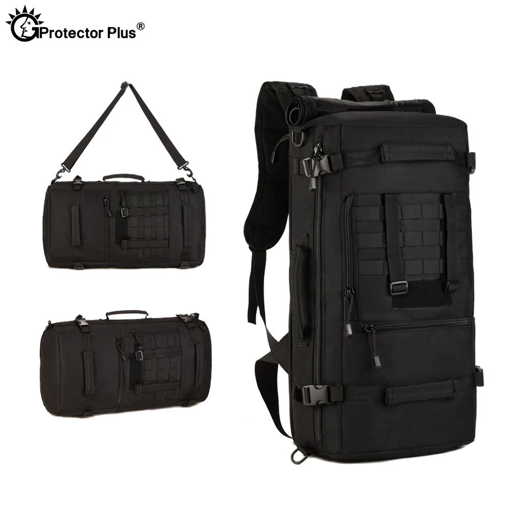 Mochila táctica protectora PLUS Unisex, bolso multifunción, bolsa cruzada, juego de guerra, deporte al aire libre, Campo Militar del Ejército, 5 colores - imagen 2