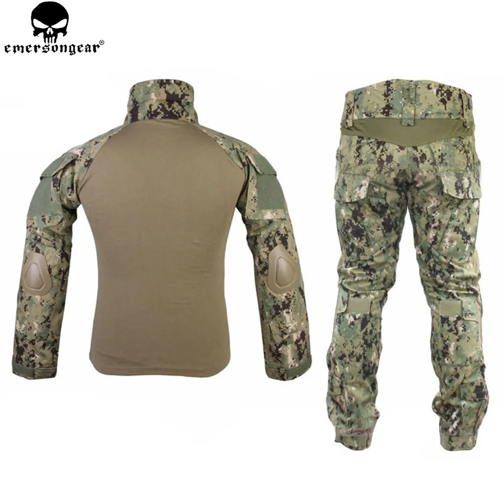 EMERSONGEAR-traje táctico Gen2, camisa de combate, pantalones con rodilleras, uniforme de Airsoft, Paitball, AOR2, EM6924 - imagen 2