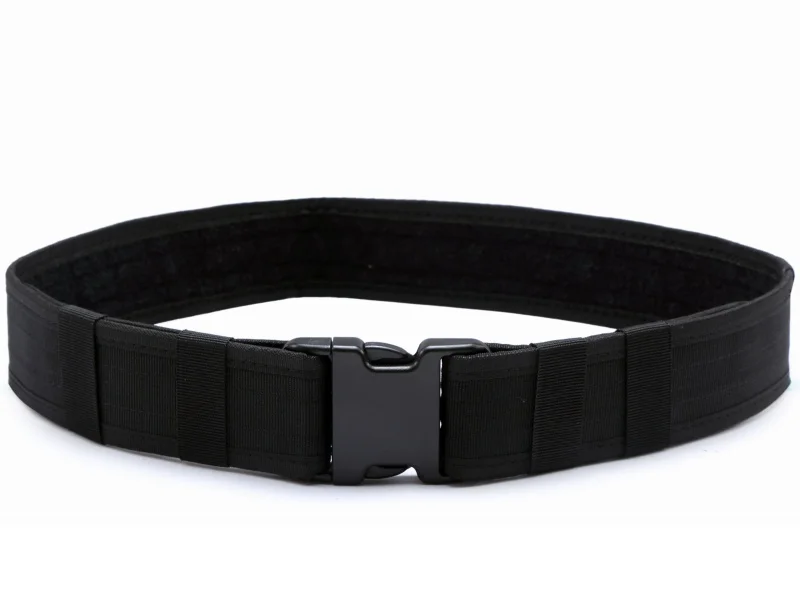 Cinturón táctico de nailon ajustable de 2 pulgadas con hebilla de plástico para deportes al aire libre, cinturón de combate del ejército militar, gancho y lazo - imagen 2