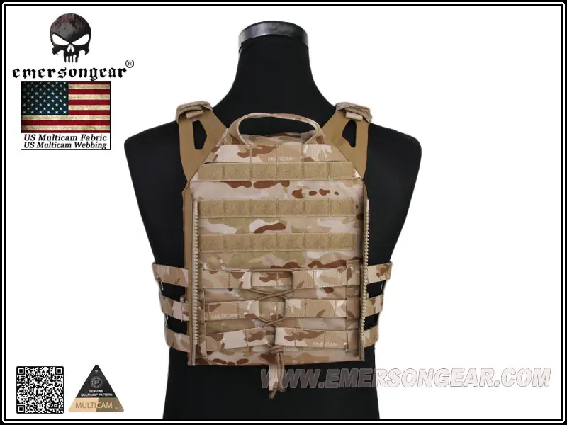 Emersongear-Chaleco de combate táctico JPC 2,0, portador de placa de combate, Multicam, árido, em7436 - imagen 3
