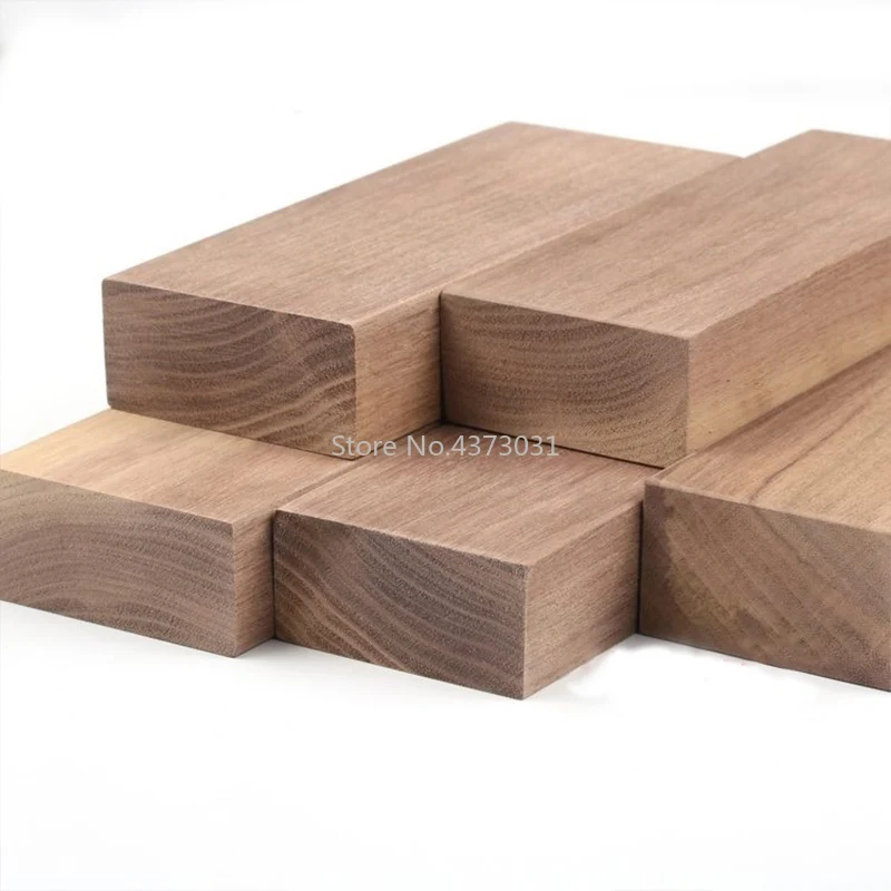 1 pieza de cuchillo de nogal negro americano, mango de cuchara de madera, materiales para hacer placas, precio de 1 pieza sin pulir - imagen 3