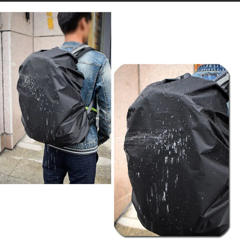 Cubierta impermeable para la lluvia, mochila, traje impermeable para 30-40L, bolsa para senderismo al aire libre, mochila, funda, herramientas de viaje, accesorios, fundas para la lluvia - imagen 4