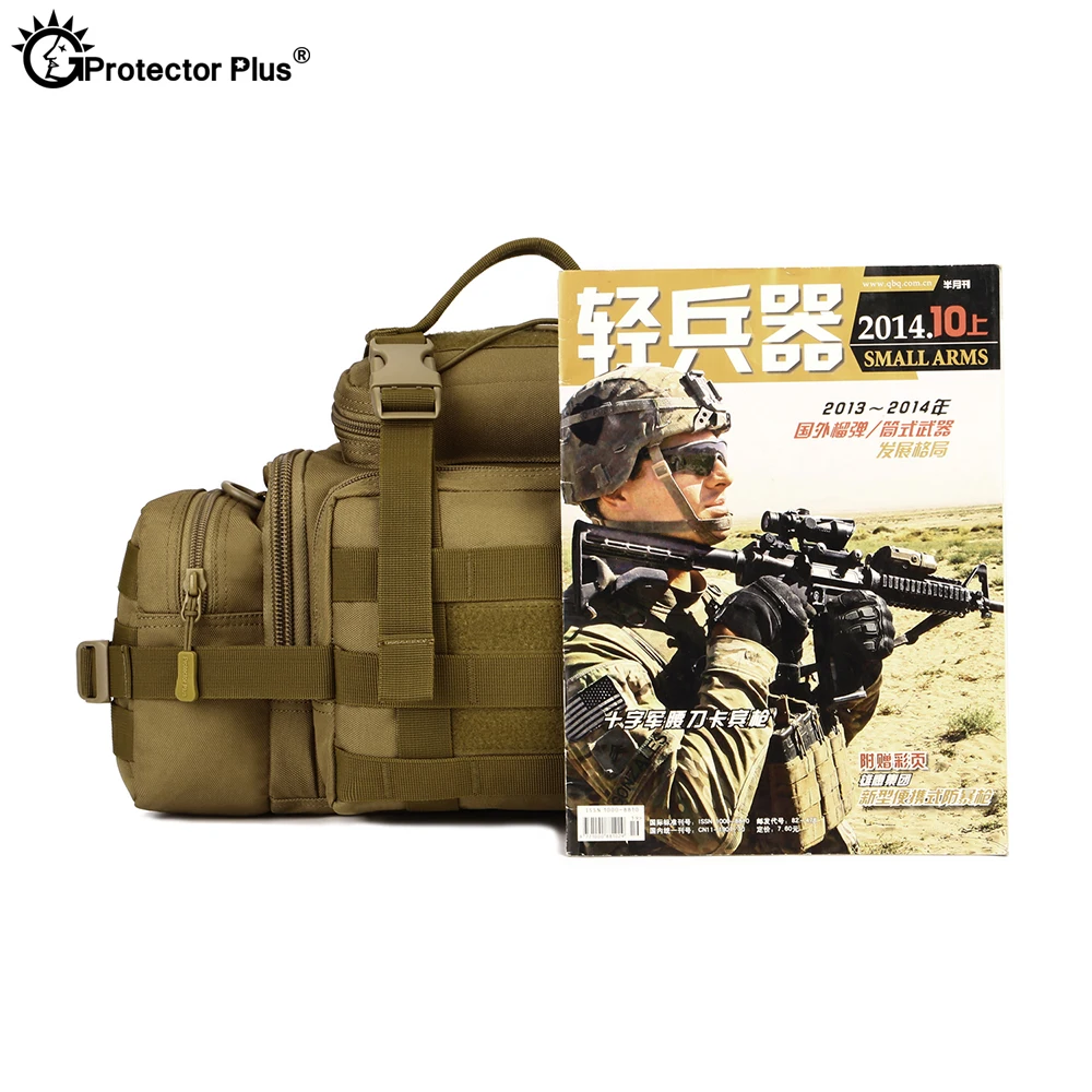 PROTECTOR PLUS-riñonera para fanáticos civiles, táctica para exteriores, impermeable, para cámaras SLR, bandolera de viaje, bandolera de hombro grande - imagen 5