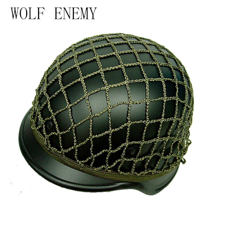 Cubierta de malla táctica para casco M1, M35, M88, MK1, MK2, Airsoft - imagen 2