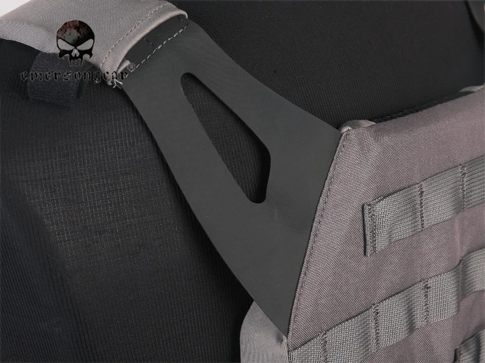 Emersongear-Chaleco de combate JPC, versión simplificada, soporte para la espalda, color gris Lobo, EM7344H - imagen 5
