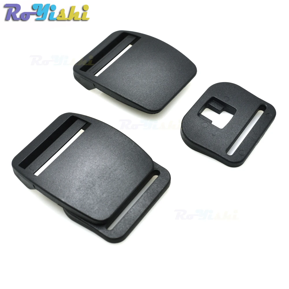 Hebillas entrelazadas de nailon para bolso de estudiante, hebilla de cinturón de Liberación lateral para mochila, cinturón de perro, tamaño de 30mm - imagen 5