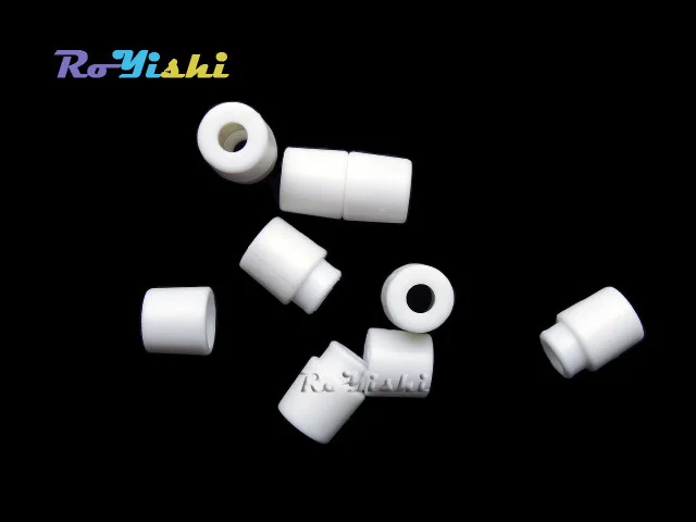 Conectores de barril Pop para Paracord y cordones de cinta, hebillas de plástico de seguridad, blanco, 50 unids/paquete, Envío Gratis - imagen 2