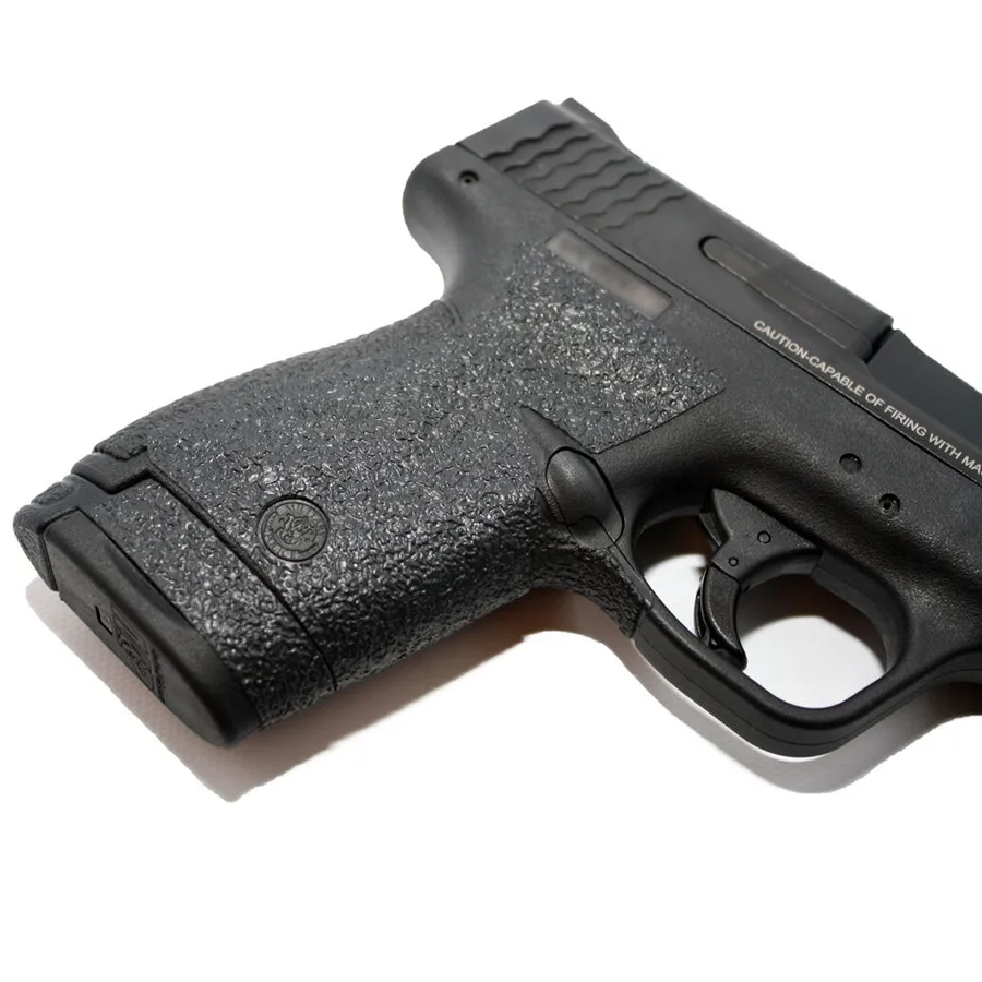 Funda de guante con cinta envolvente de textura de goma antideslizante para Smith & Wesson M & P Shield 9mm.40 S & W funda 9mm accesorios para revistas - imagen 4