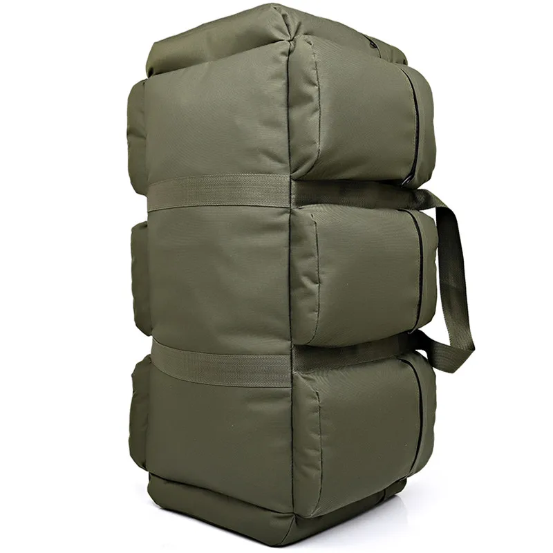 Mochila táctica para hombre de gran capacidad de 90L, bolsas 900D impermeables para exteriores, senderismo, Camping, escalada, mochila de viaje - imagen 5