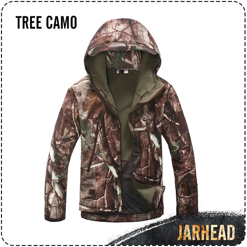 Lurker-chaqueta militar de piel de tiburón para hombre, abrigo cortavientos impermeable de alta calidad, carcasa suave TAD V, 2016 - imagen 5