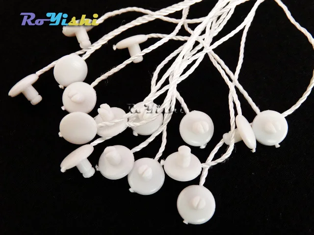 Cinta de etiqueta para colgar ropa, 500 piezas, precio para colgar, etiqueta de sellado, blanco, 18cm - imagen 3