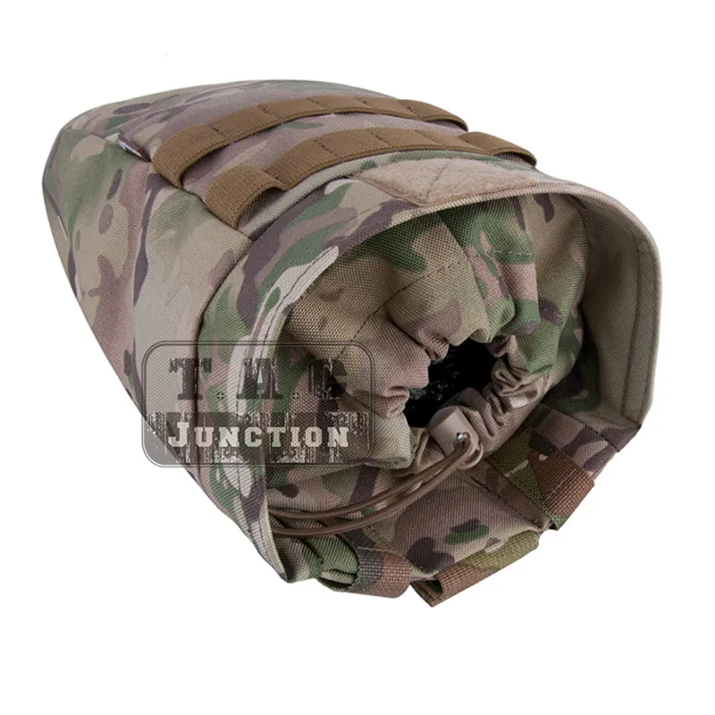 Emerson MOLLE Tactical USMC Style Roll-Up Drop revistero bolsa de basura EmersonGear alta velocidad MOLLE plegable bolsa de almacenamiento de reciclaje - imagen 4