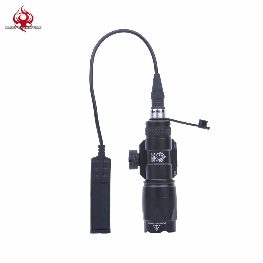 Night-Evolution Weapon M300 MINI SCOUT LIGHT M300A LED Mini Scout Flashlight Black/Sand Softair Gun Lights NE04001 - imagen 3