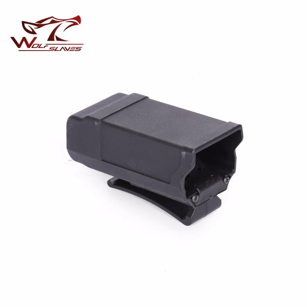 Clip táctico para bolsa de revista de una sola pistola, para calibre 9mm a.45 GLOCK M9 P226 HK USP Airsoft, accesorios de caza - imagen 5