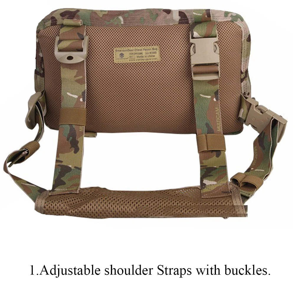 EDC Bolsa Pecho - Vista angular