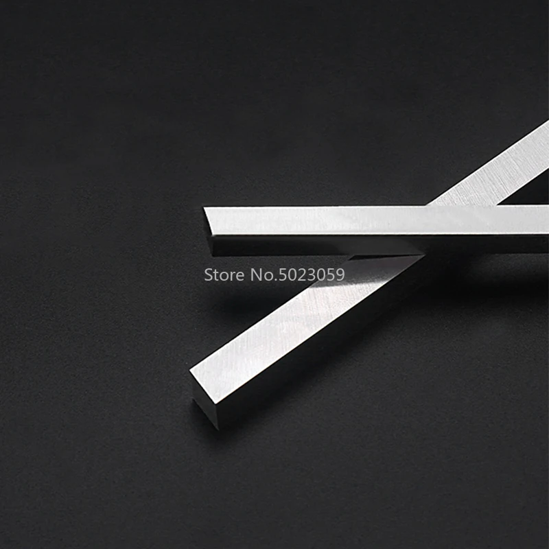 Cuchillo multiusos de acero blanco HSS de 400mm, picador, cuchillo de fruta de cocina, acero en blanco tratado térmicamente HRC61, longitud de espesor 5mm - imagen 5