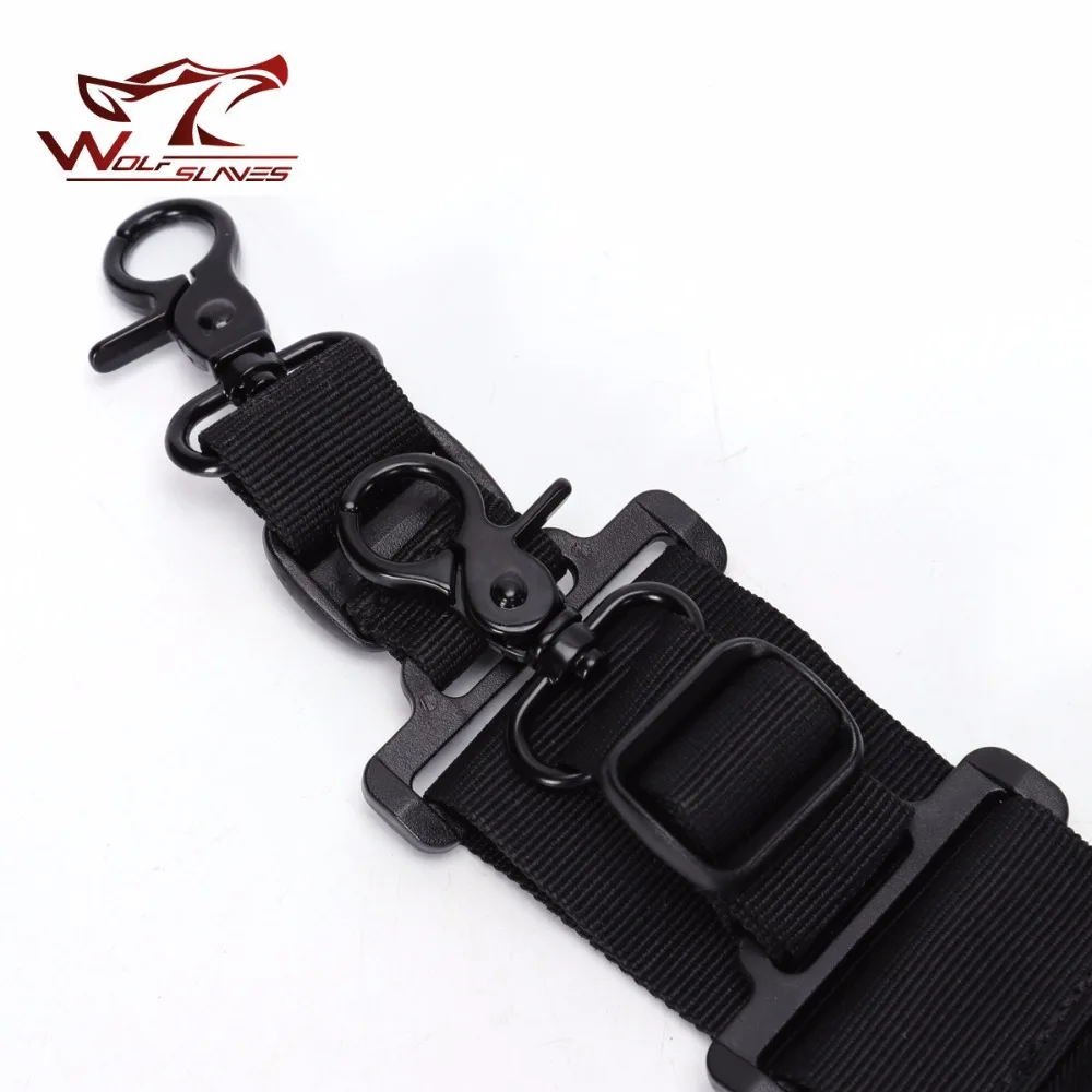 Equipo de nailon para Airsoft, escopeta táctica, Rifle, eslinga, transporte de arma, 15 bolsas redondas, accesorios de caza Bungee - imagen 5