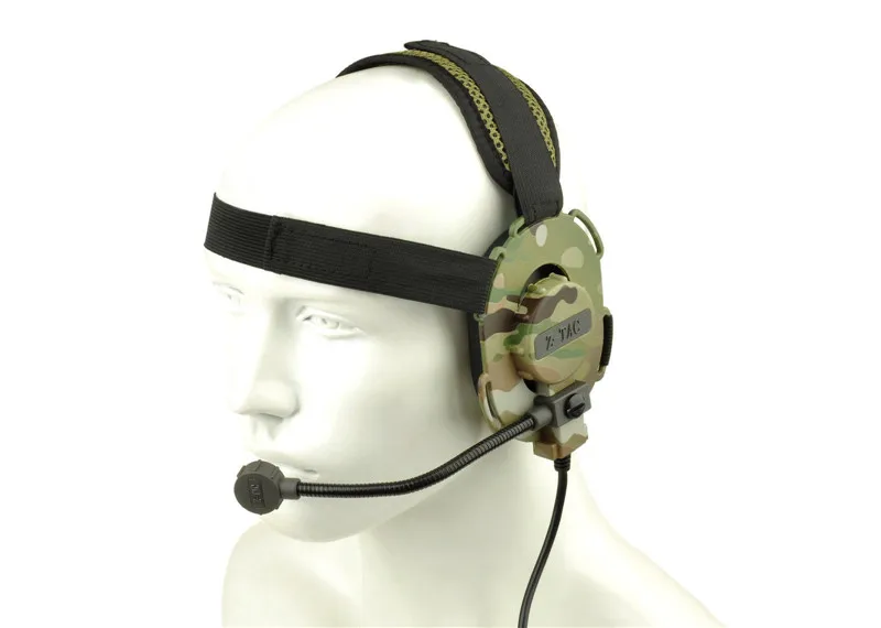 Z-tactical Bowman Evo III, auriculares tácticos para caza al aire libre, juego de guerra, Paintball, Airsoft, Z029, Multicam - imagen 4