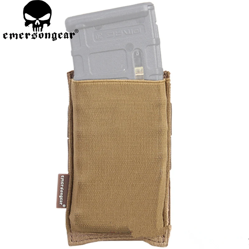 EmersonGear-Hunting Fast Draw MOLLE/PALS, alta velocidad, parte superior abierta única, 5,56 Rifle Magazine Mag Pouch Holster - imagen 3