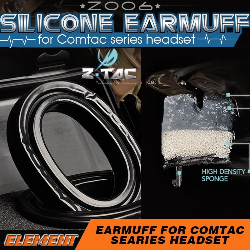 Auriculares Tácticos Z - Vista principal