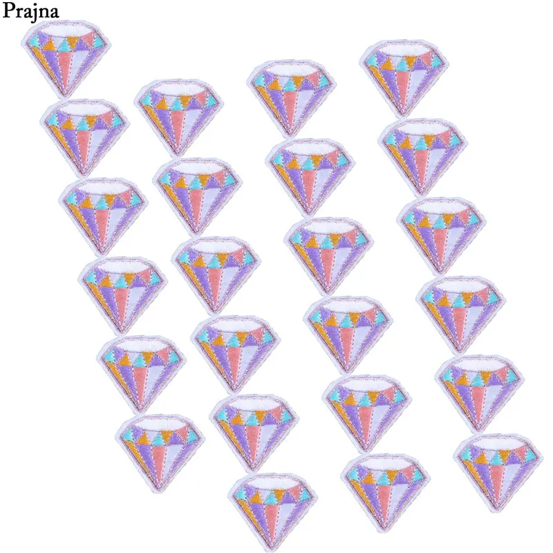 Prajna-Parches de unicornio para planchar, pegatinas bordadas atrapasueños en chaqueta, apliques de reparación para ropa, bolsa DIY, 10 piezas - imagen 3