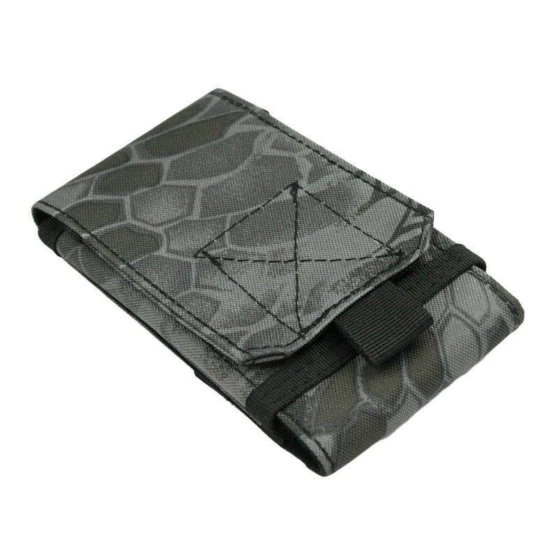 Bolsillos para teléfono con sistema MOLLE, bolsa para teléfono móvil de estilo táctico para exteriores, para una variedad de teléfonos móviles de marca - imagen 3