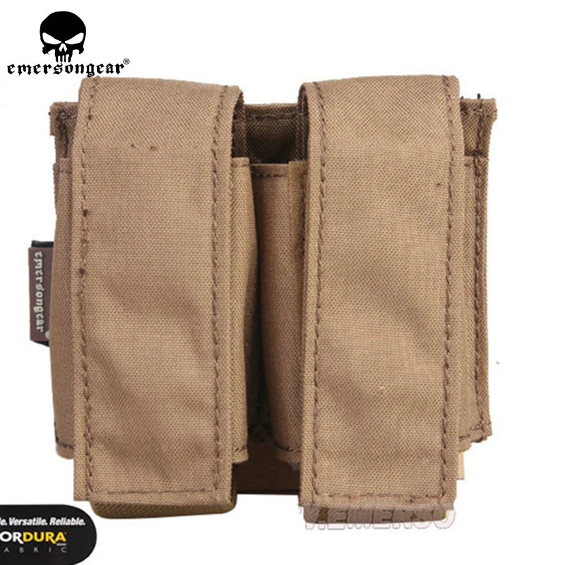 EMERSONGEAR-bolsa doble estilo LBT para caza, Airsoft, Paintball, Molle, Multicam táctico de combate, 40mm - imagen 5