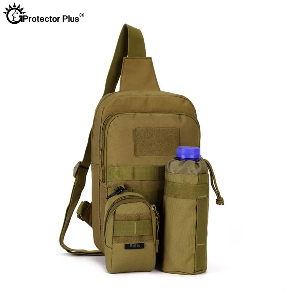 PROTECTOR PLUS bolsa de pecho táctica 10 pulgadas Tablet PC impermeable militar deportes al aire libre mensajero ciclismo Camping pesca bolsa - imagen 4