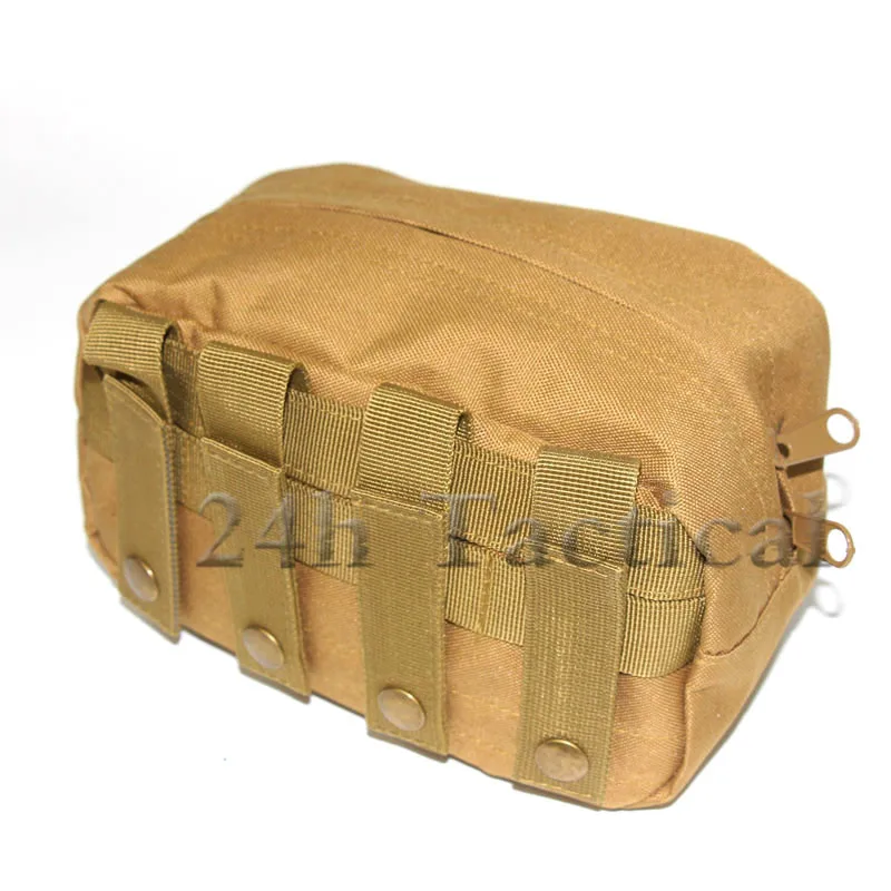 Chaleco táctico Molle, bolsa de cintura de nailon, accesorio para herramientas, riñonera de utilidad militar para Paintball, bolsas de caza al aire libre - imagen 3