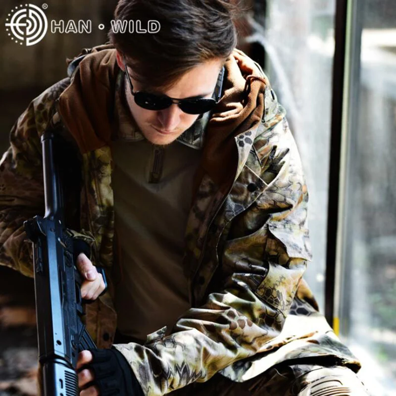 Chaqueta gruesa térmica táctica G8 para hombre, impermeable, militar, Camuflaje, cortavientos, S-XXXXL - imagen 2