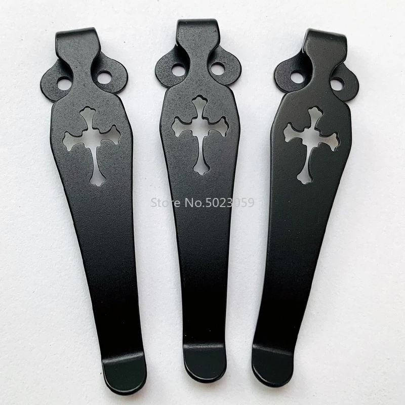 Clips traseros de cuchillo plegables C81 C10 C11, Clip de cuchillo de bolsillo de titanio, Clips traseros Kydex, Clip de cintura - imagen 3