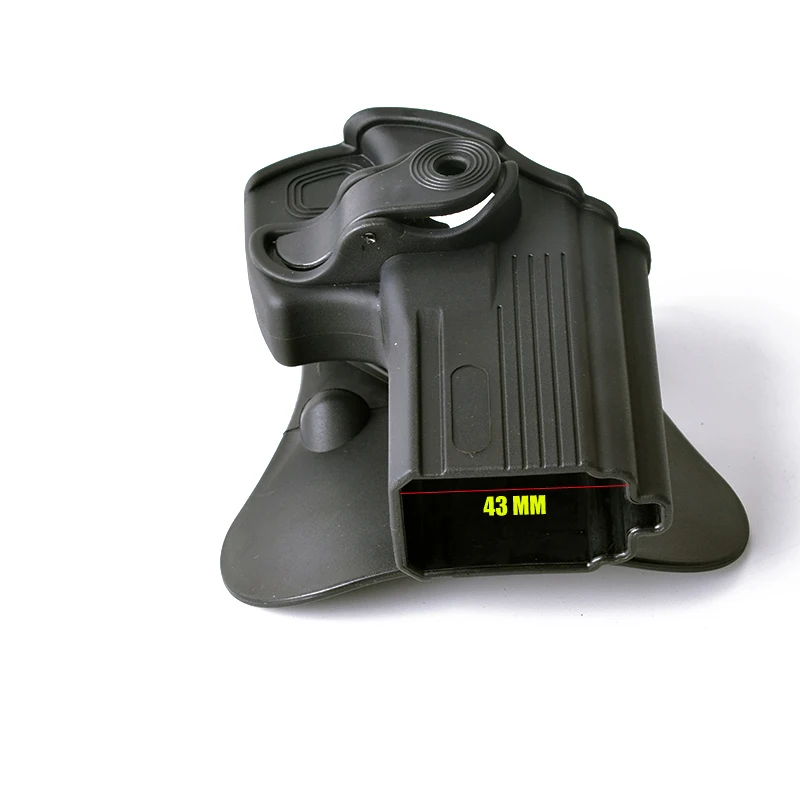 Funda táctica para destros de pistola, funda para pistola con rotación de 360 grados para Taurus 24/7 Taurus 24/7-OSS - imagen 2