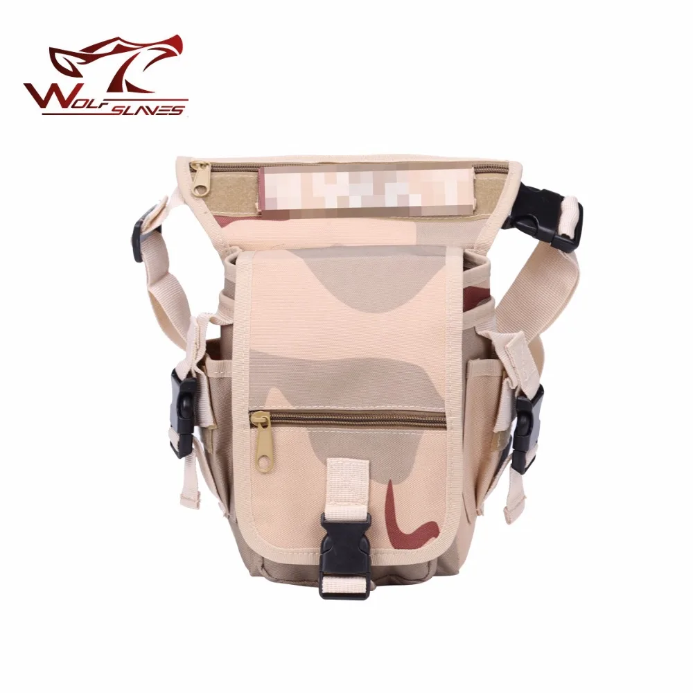 Bolsa táctica Airsoft con forma de gota, Molle ajustable, accesorios de caza al aire libre, funda de comping, funda de camuflaje múltiple ACU - imagen 4