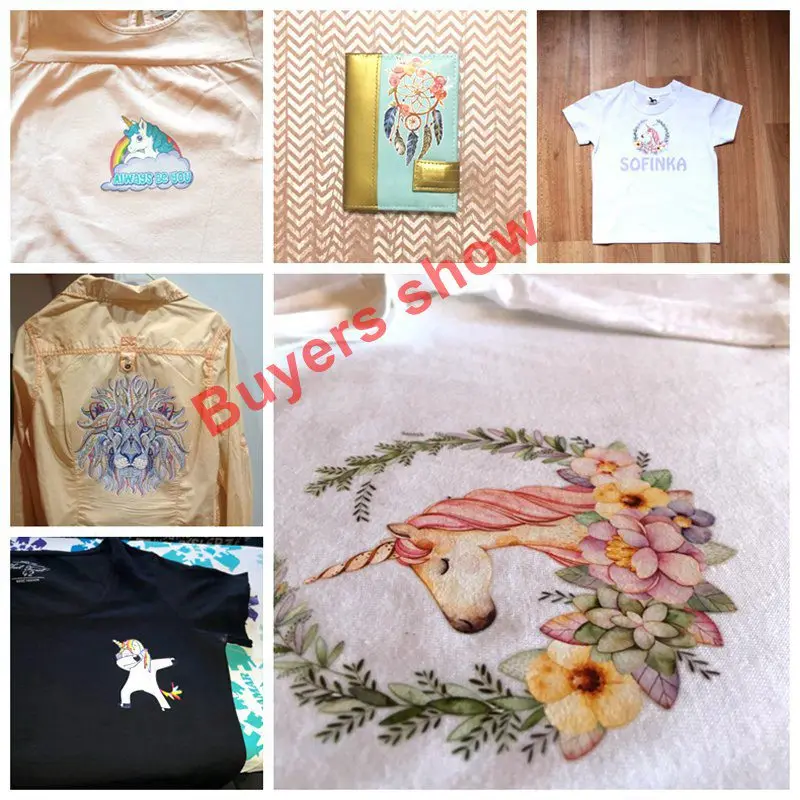 Prajna-pegatinas térmicas de transferencia de calor para ropa de niños, animales de dibujos animados, gato, perro, Rana, ciervo, elefante, planchado - imagen 4