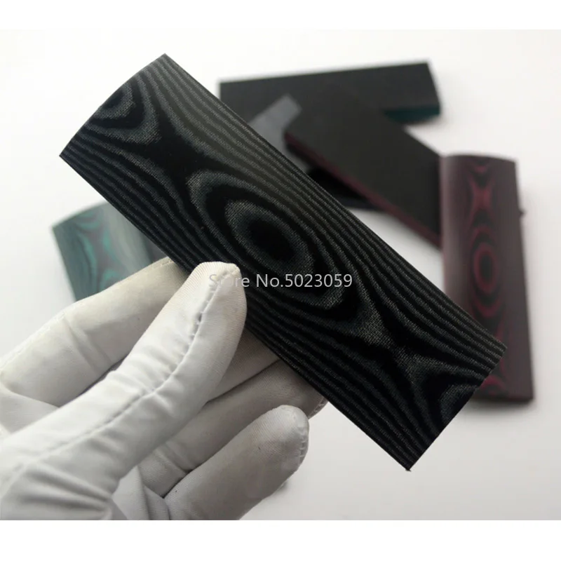 2 piezas DIY cuchillo mango Material Micarta vástago parche para DIY cuchillo mango suministros para manualidades 160x50x8mm - imagen 4