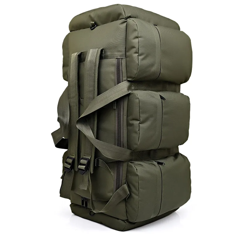 Mochila táctica para hombre de gran capacidad de 90L, bolsas 900D impermeables para exteriores, senderismo, Camping, escalada, mochila de viaje - imagen 4