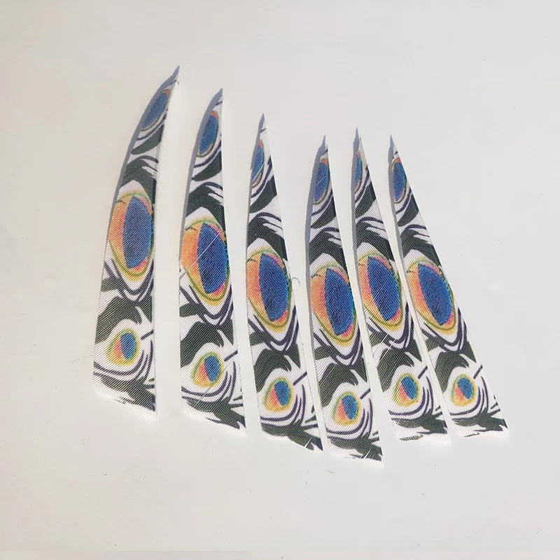 Arquería, flecha, pluma, escudo, pluma de pavo real, arco, accesorios, caza, 20 Uds. - imagen 5