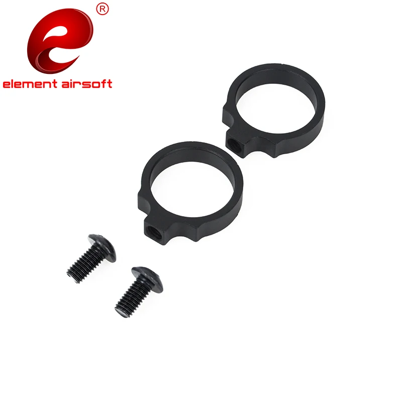 Anillos tácticos de montaje de luz para linterna en línea, accesorios de anillo láser rojo, Airsoft, Scout Picatinny LaRue, EX312, 0.830" - imagen 2