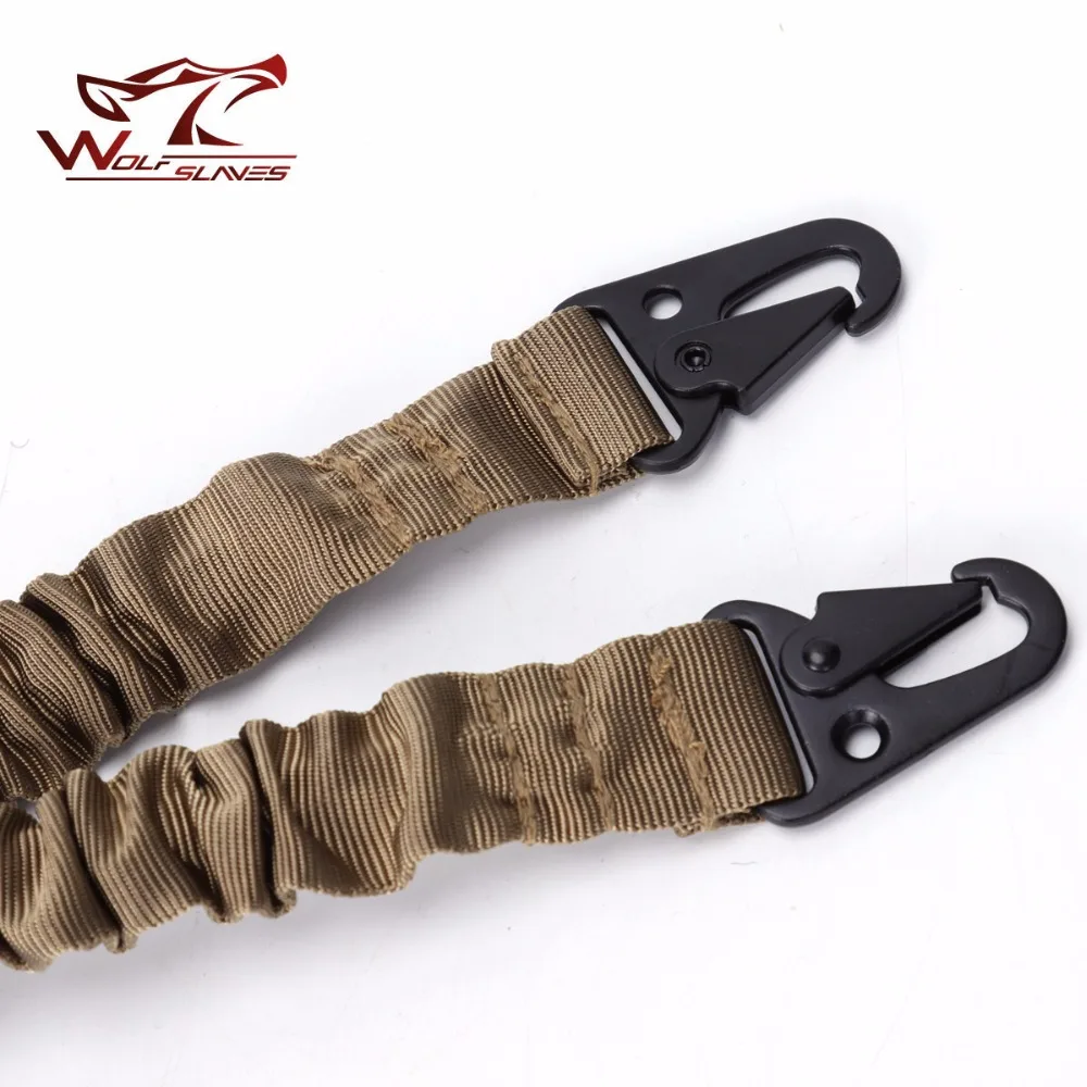 Correa de nailon ajustable para pistola táctica de caza, arnés del Ejército de EE. UU., correa de seguridad para Rifle Bungee AK, 2 puntos, nuevo - imagen 5