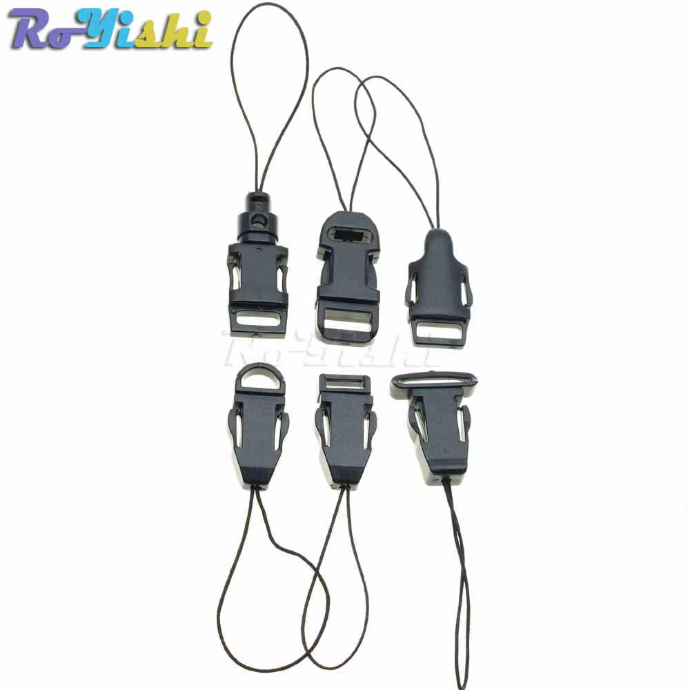 Hebilla desmontable para cordón, etiqueta de trabajo, soporte para tarjeta de identificación, accesorios de cordón, 100 unids/paquete - imagen 4