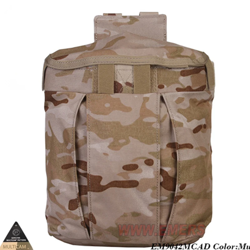 EmersonGear Multicam Tropic táctico bala clip reciclaje bolsa de comestibles bolsa de utilidad al aire libre bolsa Molle MCBK MCAD - imagen 2