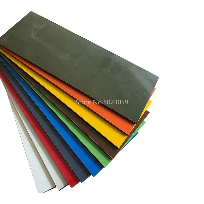 Material G10 para hacer cuchillos DIY, material de mango EDC, material de mango G10 para herramienta recta pequeña, material de parche, 2 uds. - imagen 2