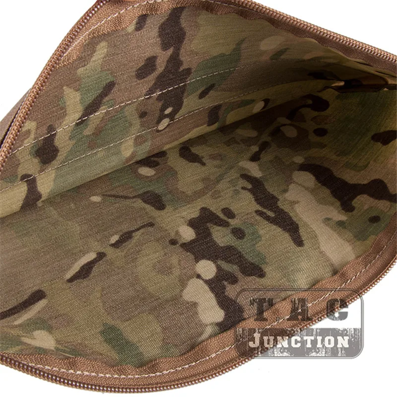 Emerson EDC bolsa con cierre de cremallera 13x9 pulgadas carpeta de archivos de utilidad bolsa de bolsillo gancho y bucle bolsa plegable paquete accesorios de caza - imagen 5