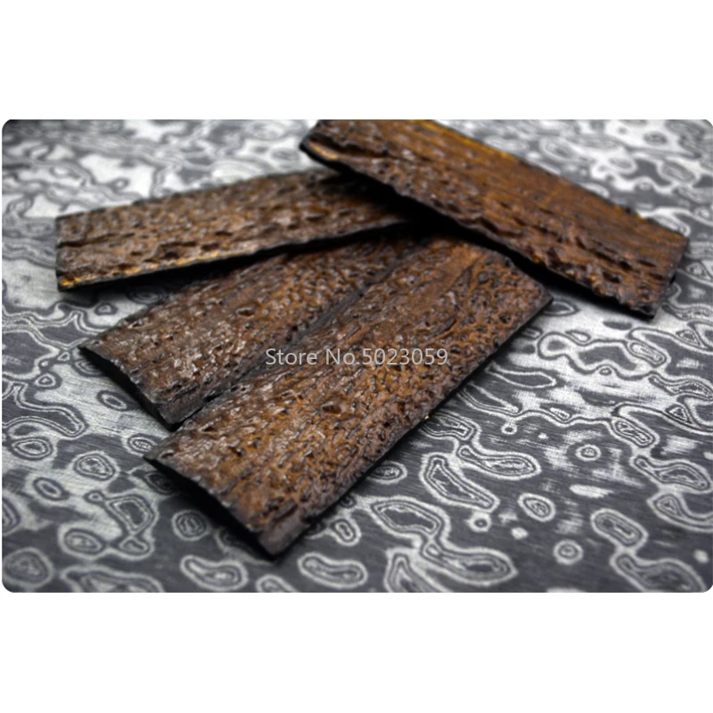 Material de resina POM antideslizante para MANGO de cuchillo DIY, agarre de cortador, Material de fabricación, parche de mango de cuchillo, 2 piezas - imagen 4